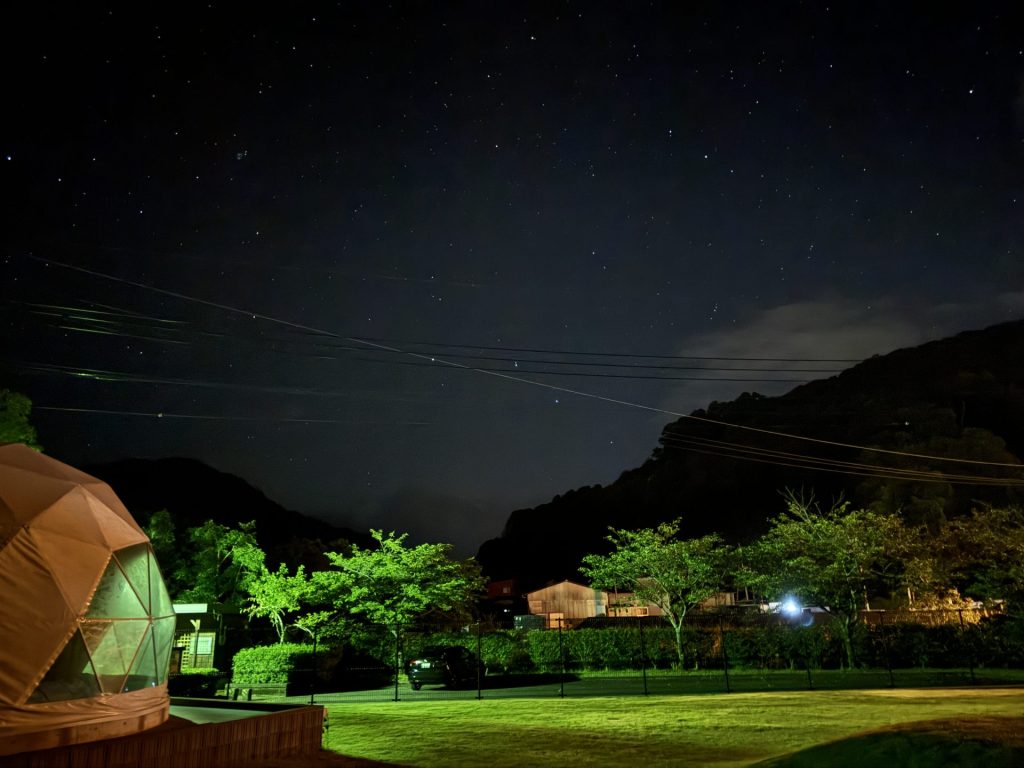 別邸わんこ日和の星空